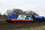 Am 18.01.2021 kam die 187 317-3 von Raildox GmbH & Co. KG,  aus Richtung Stendal und fuhr weiter in Richtung Wittenberge .