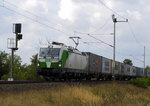 Am 21.09.2016 kam die  193 240-9 von der SETG (ELL ) aus Richtung Salzwedel und fuhr nach Stendal .