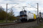 Am 19.04.2017 kam die 193 805-9 von der SETG (Railpool)   Richtung Stendal und fuhr weiter in Richtung Wittenberge .