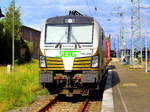 Am 02.07.2017 war die 193 218-5 von der SETG - Salzburger Eisenbahn TransportLogistik GmbH, ( ELL) in Stendal abgestellt.
