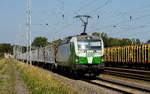 br-6-193-siemens-vectron-x4e/625076/am-16082018-fuhr-die-193-812-5 Am 16.08.2018 fuhr die 193 812-5 von der SETG (Railpool) von Rostock nach Borstel .