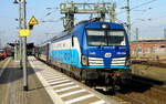 Am 26.02.2019 kam die 193 294-6 von der ČD - České dráhy a.s., Praha(ELL) aus Richtung Hamburg nach Wittenberge und fuhr weiter in Richtung Berlin.