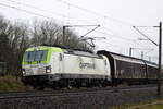 Am 04.02.2021 kam die  193 894-3 von Captrain- ITL aus Richtung Stendal und fuhr weiter in Richtung Wittenberge .