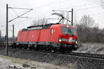 br-6-193-siemens-vectron-x4e/725750/am-05022021-kam-die-193-346-4 Am 05.02.2021 kam die 193 346-4 von DB Cargo Deutschland AG, aus Richtung Wittenberge und fuhr weiter in Richtung Stendal .
