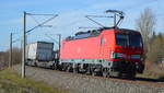 br-6-193-siemens-vectron-x4e/727204/am-22022021-kam-die-193-351-4 Am 22.02.2021 kam die 193 351-4 von DB Cargo Deutschland AG, aus Richtung Wittenberge und fuhr weiter in Richtung Stendal .