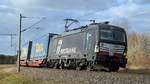 Am 26.02.2021 kam die 193 709-3  von  der Mercitalia Rail S.r.l.,  ( MRCE Dispolok)  aus Richtung Wittenberge und fuhr weiter in Richtung Stendal .