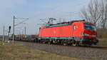 Am 03.03.2021 kam die 193 330-8 von DB Cargo Deutschland AG,  aus Richtung Wittenberge und fuhr weiter in Richtung Stendal .