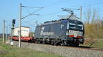 Am 31.03.2021 kam die 193 708-5 von der Mercitalia Rail S.r.l., ( MRCE Dispolok) aus Richtung Wittenberge und fuhr weiter in Richtung Stendal .