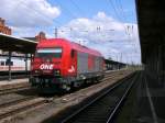 Am 16.05.2014 kam die 270082 von der OHE aus Richtung Magdeburg nach Stendal und fuhr weiter nach Wittenberge .