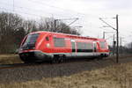 Am 09.03.2018 kam die 641 009 von DB Regio ,   aus Richtung Stendal und fuhr weiter in Richtung Wittenberge .