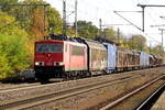 Am 17.10.2017 kam die 155 201-7 von    DB Cargo AG, ( Railpool) aus Richtung Magdeburg nach Niederndodeleben und fuhr weiter in Richtung Braunschweig .