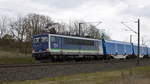 Am 11.03.2021 fuhr die 155 045-9 von der IntEgro Verkehr GmbH,- PRESS von Stendal nach Borstel.