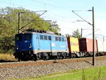 Am 29.09.2020 kam 140 857-4 von der  EGP aus Richtung Stendal und fuhr weiter in Richtung Wittenberge .