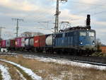 Am 16.01.2021 kam die 140 678-4 von der EGP aus Richtung Stendal  und fuhr weiter in Richtung Salzwedel .