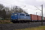 Am 18.01.2021 kam die 140 621-4 von der EGP aus Richtung Stendal und fuhr weiter in Richtung Wittenberge .
