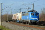 Am 27.01.2021 fuhr die 140 008-6 von der PRESS von  Borstel nach Stendal .