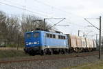 Am 28.01.2021 fuhr die 140 008-6 von der PRESS von Stendal nach Borstel .