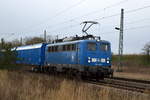 br-6-140-e-40-private-2/725303/am-29012021-kam-140-008-6-von Am 29.01.2021 kam 140 008-6 von der PRESS aus der Richtung Magdeburg nach Demker und fuhr weiter in Richtung Stendal .