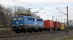 Am 06.03.2021 kam die 140 656-0 von der EGP aus Richtung Stendal und fuhr weiter in Richtung Wittenberge   .