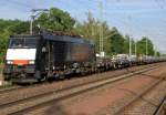 Am 3.06.2014 kam die 189 240  von der MRCE aus der Richtung Magdeburg nach Wefensleben und fuhr weiter in Richtung Helmstedt .