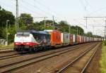 Am 17.07.2014 kam die 189 212 von der ERS Railways (MRCE Dispolok)   aus Richtung  Magdeburg nach Niederndodeleben und fuhr weiter in Richtung Braunschweig  .