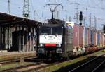 Am 16.04.2015 kam die 189 201 von der Freightliner -ERS Railways ( MRCE dispolok ) aus Richtung Magdeburg nach Stendal und fuhr weiter in Richtung Hannover .