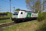 Am 03.05.2015 war die 189 822-0 von der Steiermarkbahn in Borstel abgestellt .