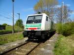 Am 03.05.2015 war die 189 822-0 von der Steiermarkbahn in Borstel abgestellt .