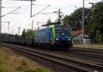 Am 11.06.2015 kam die 189 802-2 von der PKP Cargo ( MRCE dispolok ) aus Richtung  Braunschweig nach Niederndodeleben und fuhr weiter in Richtung Magdeburg .