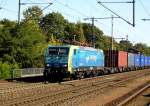 Am 01.10.2015 kam die 189 802 von der PKP Cargo ( MRCE dispolok ) aus Richtung Magdeburg nach Niederndodeleben und fuhr weiter in Richtung Braunschweig .