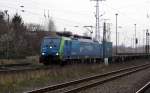 Am 30.12.2015 kam die 189 805 von der PKP Cargo (MRCE Dispolok) aus Richtung Hannover nach Stendal und fuhr weiter in Richtung Magdeburg .