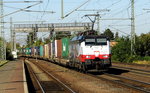 Am 15.09.2016 kam die 189 213 von der ERS Railways ( MRCE dispolok ) aus Richtung Braunschweig nach Niederndodeleben und fuhr weiter in Richtung Magdeburg .