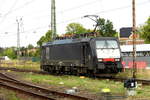 Am 31.07.2018 kam die  189 207-4 von der Rail Force One B.V., Rotterdam ( MRCE Dispolok ) aus Richtung Braunschweig nach Stendal und fuhr weiter in Richtung Magdeburg .