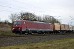Am 22.01.2021 fuhr die 189 800-6 von der PRESS von Stendal nach Borstel .