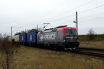 Am 31.03.2016 kam die EU46-505  (5370 017-3)   von der PKP Cargo  aus der Richtung Magdeburg nach Demker und fuhr weiter in Richtung Stendal .