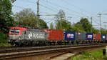 Am 18.05.2017 kam die  EU46-505 (5370 017-3) von der PKP Cargo aus Richtung Magdeburg nach Niederndodeleben und fuhr weiter in Richtung Braunschweig .