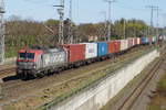 Am 19.04.2020 fuhr die  EU46-504 (91 51 5370 016-5) von der PKP CARGO S.A.  von Stendal in Richtung Salzwedel .