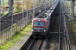  Am 15.11.2020 kam die EU46-506 (  51 5370 018-1) von der   PKP CARGO S.A.  aus Richtung Braunschweig nach Möringen und  fuhr  nach   Stendal .