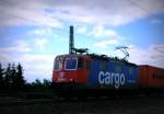 Am  1.06.2014 kam die 421 396-3 von SBB Cargo aus der Richtung Salzwedel und fuhr nach Stendal .