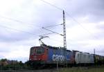 Am 16.06.2014 kam die 421 389-8 von der SBB cargo und die E 186 147-5 von Railpool aus Richtung Salzwedel nach Stendal.