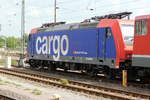 Am 10.05.2018 war die 482 047-8 von der Press (SBB Cargo)  in Stendal abgestellt.
