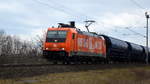 Am 11.03.2021 kam die 482 048-6  von der   HRS - Hamburger Rail Service GmbH & Co.